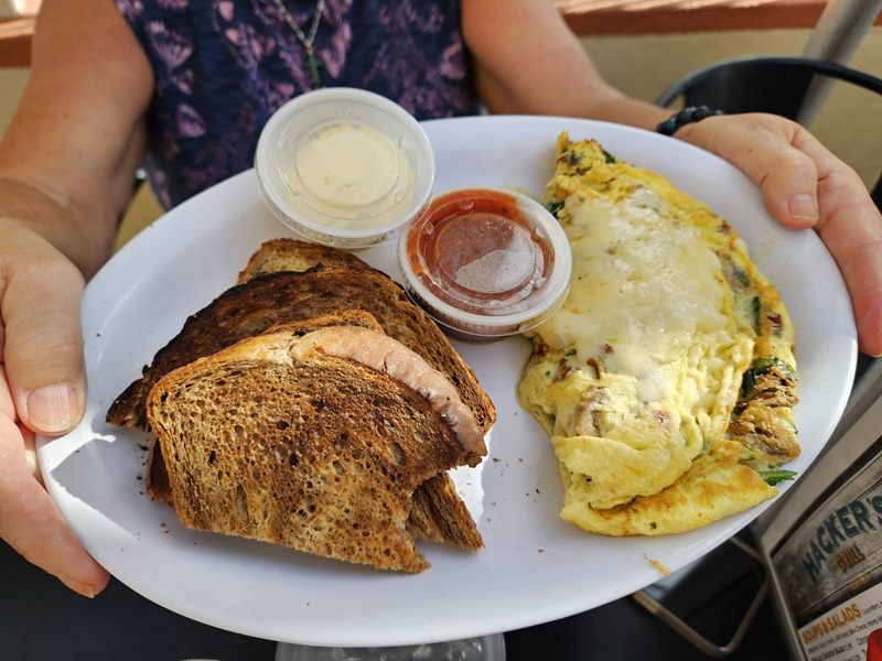Hacker's Grill food