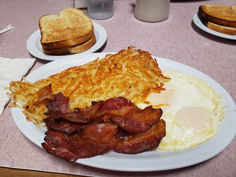 Hacker's Grill food